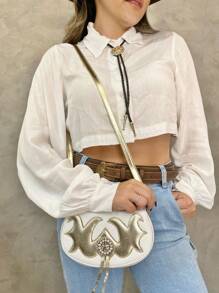 Women Crossbody - Vàng - Xem 3