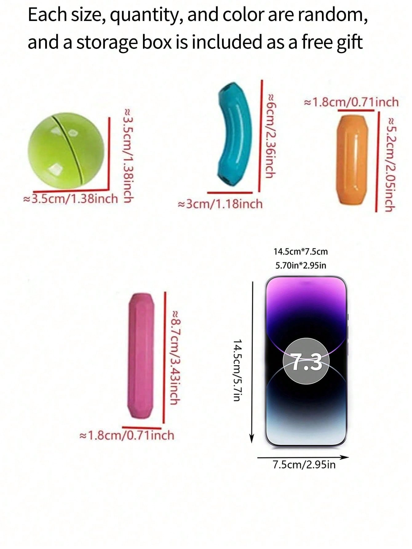 25/36/42 قطعة من لعبة الكرة المغناطيسية للأطفال (ل...