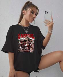 Men T-Shirts - 黑色 - 查看 2