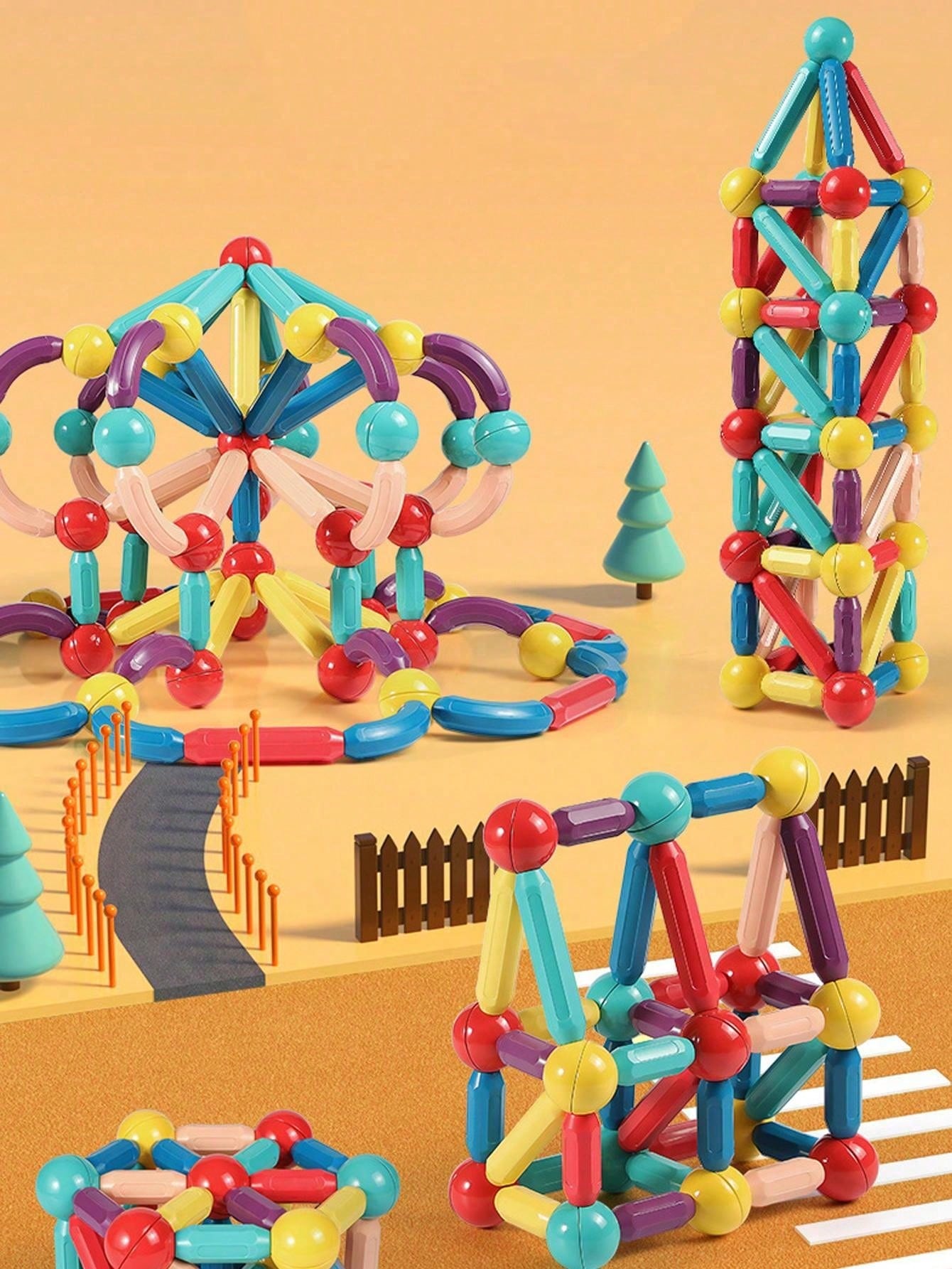 25/36/42 قطعة من لعبة الكرة المغناطيسية للأطفال (ل...