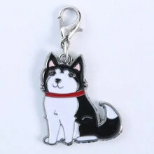 1pc Bulldog Keychain Animals Dogs Pendants Jewelry Making DIY Tag Handmade Crafts Charms Lovely Dog Jewelry Gifts Car Accessories Bag Charm