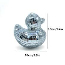 1pc Mirror Mosaic Duck Disco Ball Ornaments Party Decoration Best Gifts Birthday Graduation