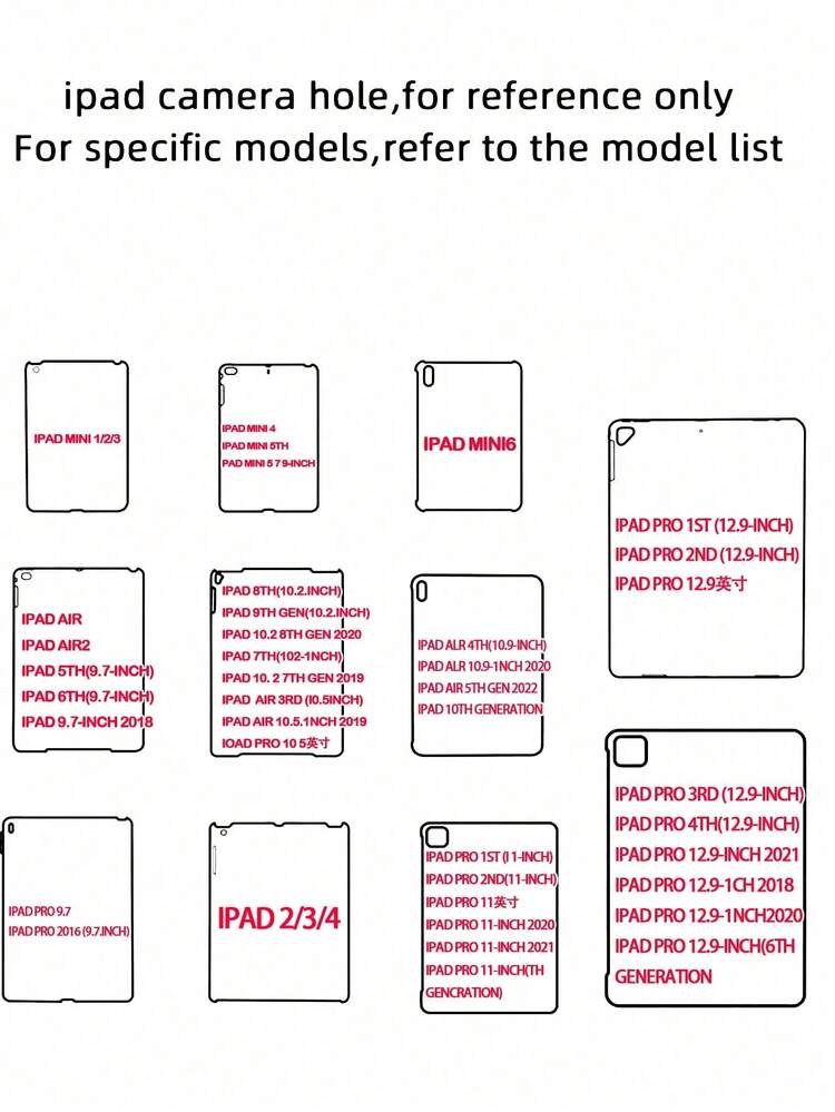 全新 360° 旋转支架皮革包裹软 Tpu 保护壳，带彩色图案，兼容 Ipad Pro 平板电脑，兼容 Apple 2018/2019/2022/2021 Ipad Pro、Mini 4/5/6，防摔，全覆盖保护壳，兼容 9.7 英寸和 10.2 英寸平板电脑 - 彩色 - 查看 10