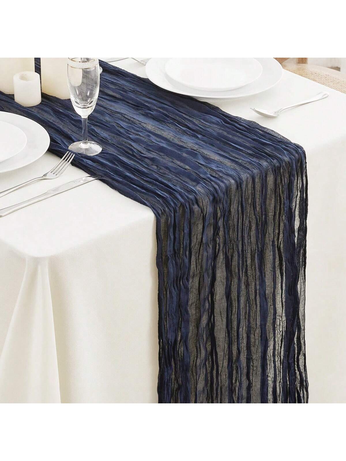 قطعة واحدة، مناديل طاولة بوليستر بوهيمية من الخيط...