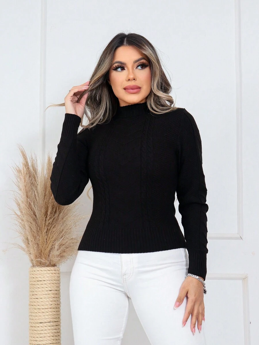 Women Sweaters - màu đen - Xem 1
