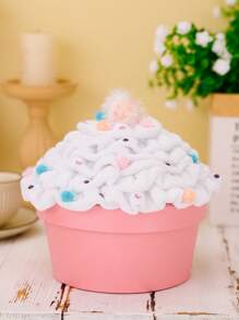 1 pieza Caja de regalo con forma de pastel para decoración de fiestas en el hogar y vida diaria. - Multicolor - Ver 9