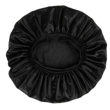 女士睡眠用絲質禮帽，可重複使用的緞面大禮帽，保護頭髮，寬鬆彈性帶睡眠帽浴帽吹髮禮帽 - 浴室配件