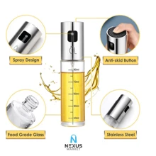 Oil Spray Bottle - Plateado - Ver 2