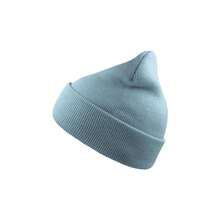 Atlantis Wind Double Skin Beanie With Turn Up (Light Blue) - Dusty Blue - View 1