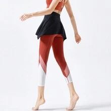 Falda Pareo Deportivo Dama Licra Tenis Golf Gym Fitness - Negro - Ver 5