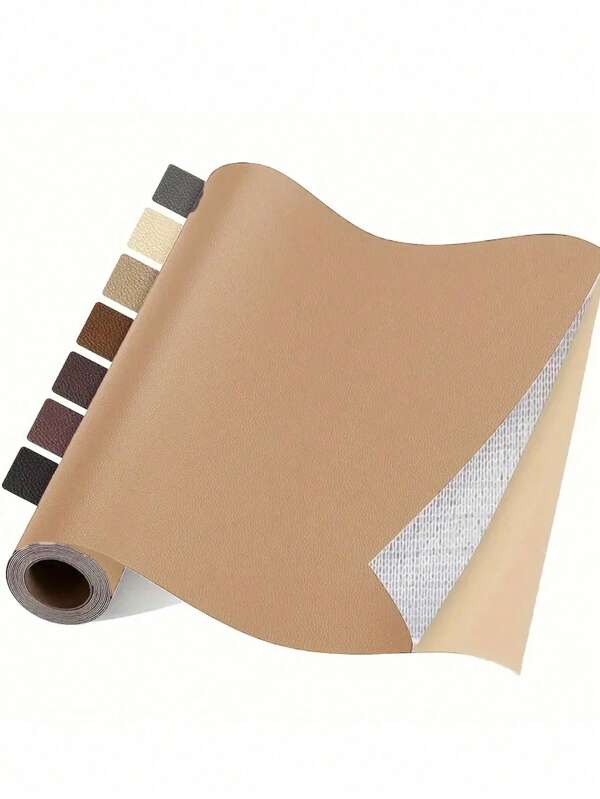 皮革修补片，皮革修补套件，自粘皮革修补胶带，适用于沙发、汽车座椅、电脑椅、家具、手袋、司机座椅、汽车船座椅沙发椅鞋手袋夹克急救补丁修复撕裂套件、乙烯基椅子（20 * 30CM * 2、50 * 137CM * 1、35 * 137CM * 120 * 137 * 1、60 * 25 * 1）