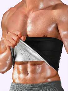 CZXMY Men's Sports Slimming Waist Belt, Body Shaper, Workout Waist Trainer, Posture Corrector, 1pc - Black - View 1