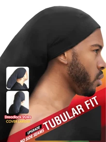 Men's Upgrade Jumbo Dreadlocks Wave Cap - Tubular Fit Stocking Hat Without Side Seams - Multicolor - View 11