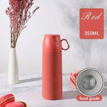 1 件不锈钢保温杯，带礼盒套装，双层防漏保温水瓶，可保持冷热饮品数小时，适合骑自行车、背包旅行、办公室或汽车、学校、派对、露营、旅行配件返校 - 彩色 - 查看 8