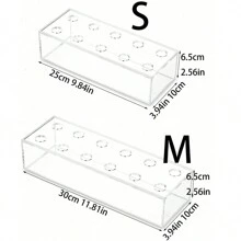 1pc Clear Acrylic Flower Box With Lids And Holes For Pulling Home Decoration