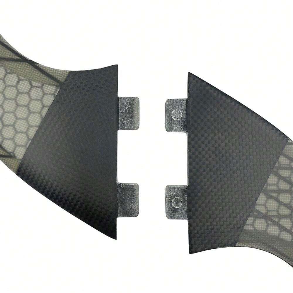 UP SURF Tri Fin Set FCS2 M Size - Fiberglass Mit Honeycomb Für Bessere Performance