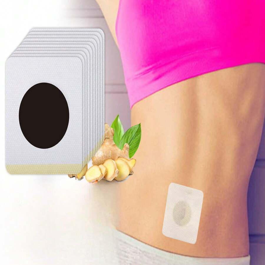 Body Care Patch To Relax Mood And Relieve Fatigue 50PCS - White - View 1