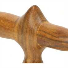 1入組專業木質足底按摩棒，符合人體工學的反射治療工具，5.12英寸便攜式肌肉舒緩按摩器，適用於家庭和按摩店使用