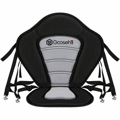 Goosehill 1pc Kayak Seat For SUP, Adjustable Stand Up Paddle Board Seat With Sturdy Straps And Hooks