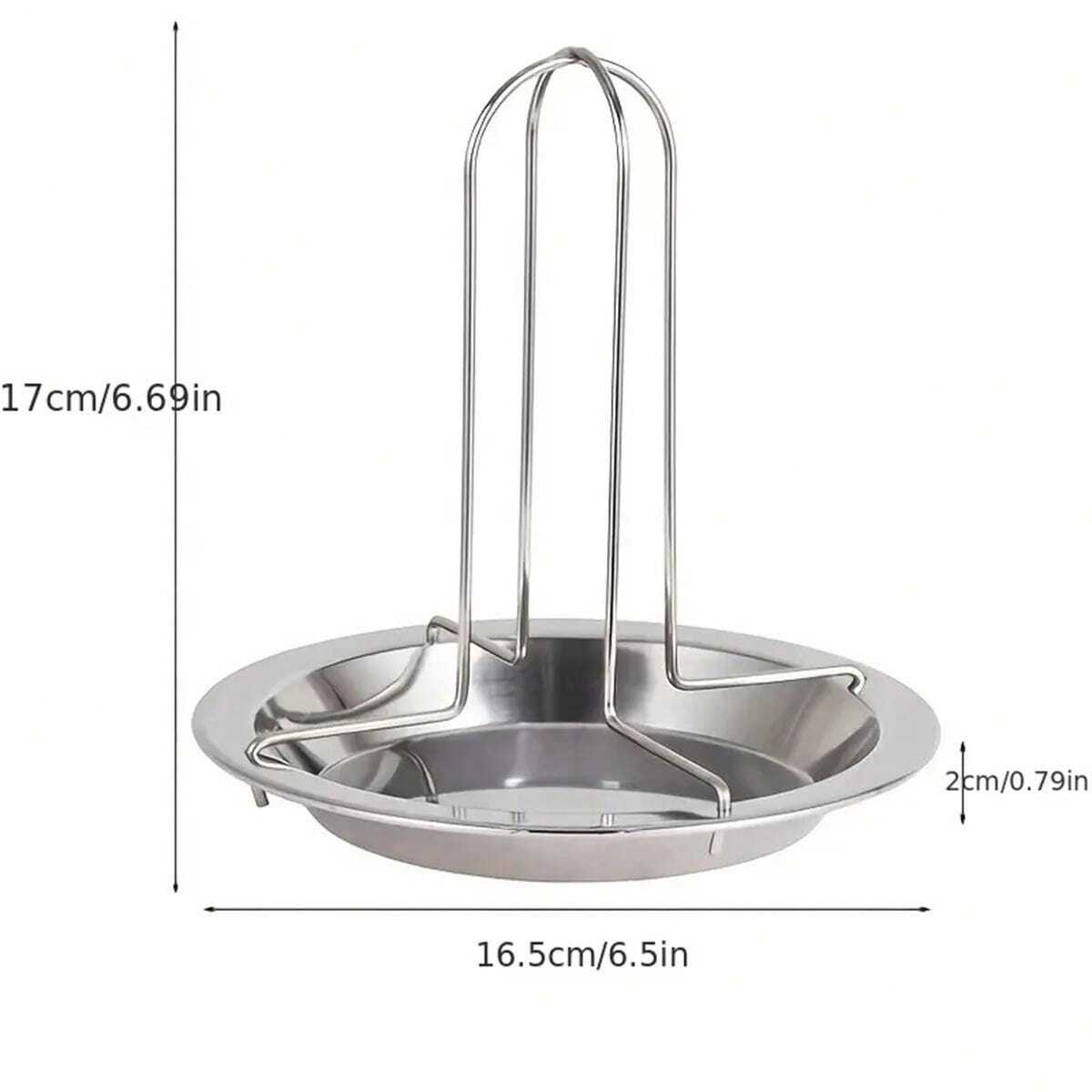 Stainless Steel Round Roasting Pan Versatile & EasyClean For Perfect