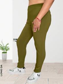 Seasonal Pants, For Formal And Informal Wear For Women - Verde - Visualizzare 2