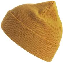 Atlantis Unisex Adult Rio Ribbed Beanie (Mustard) - Mustard Yellow - View 1