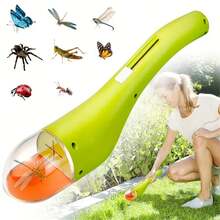 1 pieza Atrapabichos, herramienta para atrapar arañas e insectos vivos, kit de atrapar insectos y trampas para interiores y exteriores del jardín - Verde - Ver 12