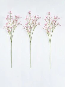 1支/3支/6支仿真满天星花，126枝迷你仿真满天星花束，触感逼真的白色仿真满天星花，适用于家居装饰、婚礼、派对、节日、餐桌、咖啡厅、摄影道具、春季、秋季、圣诞节、拉玛节装饰等场合。 - 彩色 - 查看 13
