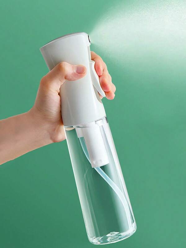 1 pieza Botella de spray continuo de alta precisión de 300ML, botella de tamaño de viaje para agua, cara, jardinería, cabello, esterilización de alcohol y otros líquidos, spray de niebla fina, dispensador de spray de tipo de presión para cocinar al aire libre en una barbacoa