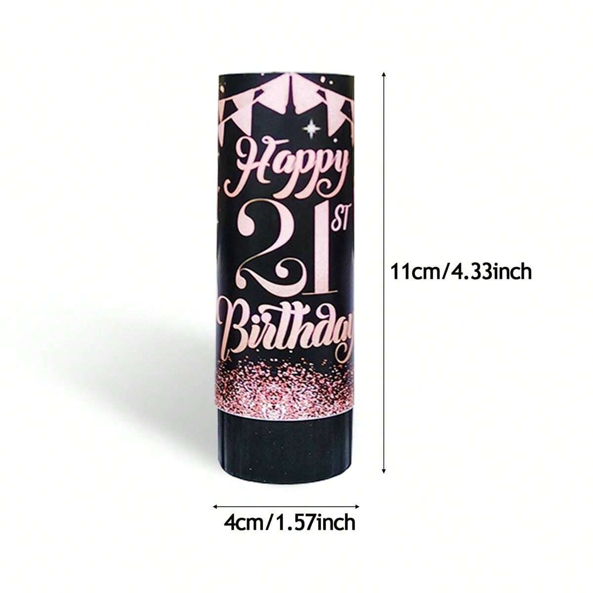 INPHER Biglietto Di Compleanno Pop-Up Con Fuochi D'Artificio, Luci E Musica - Torta 3D Brillante, Con Busta, Regalo Per Donna/Uomo