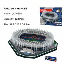 A Large 3D Paper Stadium Puzzle Model For Passionate Football Fans To Fight With Your Home Team,Football,Liverpool,Qatar