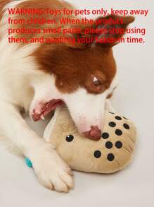 1 件毛绒泡泡茶玩具，适合狗和猫，咀嚼和娱乐