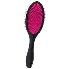 Brosse à palette, brosse à cheveux sans tirer, brosse à palette pour un coiffage efficace + brosse à démêler max. pour hommes et femmes, brosses de démêlage avec poignée à toucher doux - Multicolore - Voir 12