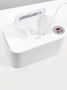 1pc USB Power Output: 5V-2A, Compatible With 10W Wipe Warmer Box, 3 Temperature Settings 55-65°C, Insulated Wipe Warmer & Dispenser, Portable Baby Wipe Warmer Heater, Moisturizing Constant Temperature Wet Tissue Heater