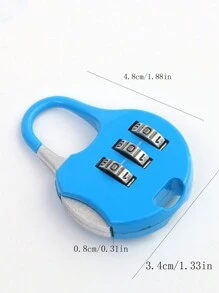 Cadeado de liga de zinco com senha, 2 peças Cadeado Anti-roubo de Mochila, Cadeado Mini, Cadeado de Senha para Bagagem, Caixa de Diário do Armário, Portátil para Essenciais de Viagens de Dormitório, Suprimentos Escolares para Mochila de Viagem, Bolsa de Viagem, Bagagem, Mala, Equipamento de Ginástica