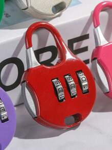 Cadeado de liga de zinco com senha, 2 peças Cadeado Anti-roubo de Mochila, Cadeado Mini, Cadeado de Senha para Bagagem, Caixa de Diário do Armário, Portátil para Essenciais de Viagens de Dormitório, Suprimentos Escolares para Mochila de Viagem, Bolsa de Viagem, Bagagem, Mala, Equipamento de Ginástica