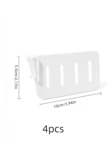冰箱飲料分隔器家用冰箱食品分隔器家用冰箱儲物分隔器白色 - 白色 - 查看 10