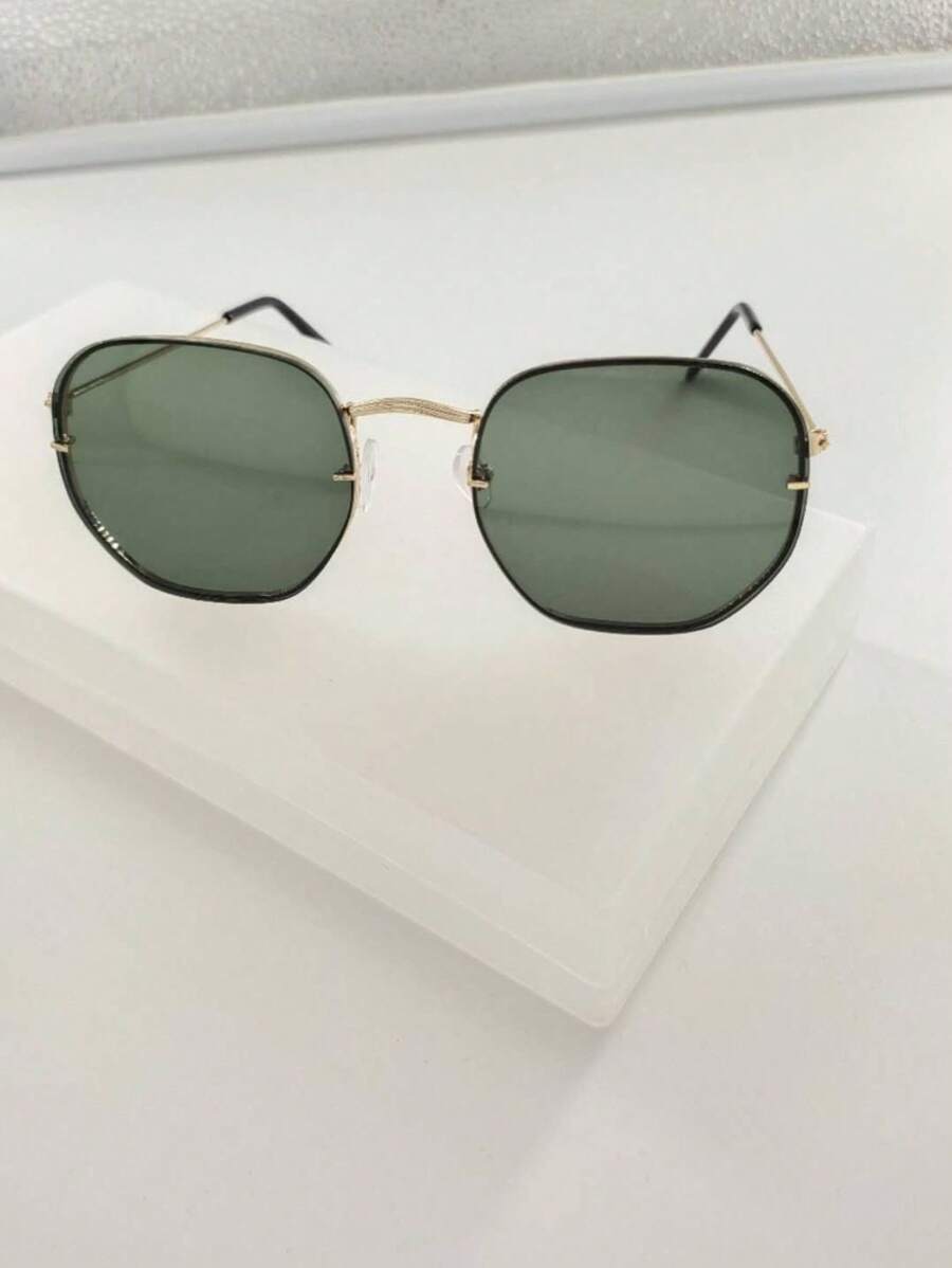 Women Sunglasses - 軍綠色 - 查看 1
