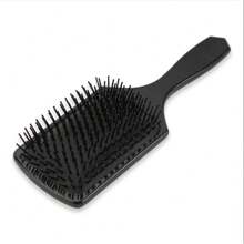 Brosse à palette, brosse à cheveux sans tirer, brosse à palette pour un coiffage efficace + brosse à démêler max. pour hommes et femmes, brosses de démêlage avec poignée à toucher doux - Multicolore - Voir 7