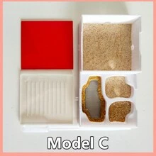 Trang trại kiến Nhà kiến cho trang trại kiến cho người lớn Nghiên cứu về hành vi của kiến Tổ kiến Ant Terrarium Giáo dục Formicarium cho kiến sống và kiến chúa không có kiến - trắng - Xem 5