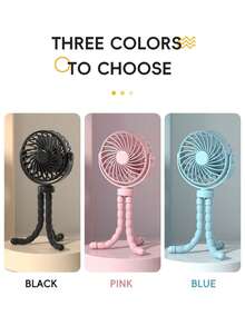 1 Chiếc Octopus Thiết Kế Hoạt Hình Quạt Phun Sương Cầm Tay Di Động, Máy Tiện Cho Bé Quạt Nhỏ Xe Đẩy Bạch Tuộc Di Động Ký Túc Xá Xe Ô Tô Ký Túc Xá Im Lặng Quạt Điện Mini Đa Năng Làm Mát Thoải Mái Cho Du Lịch Trong Nhà & Ngoài Trời, Phòng Khách Lớp Học, Phòng Ngủ Trường Học, Văn Phòng Thể Thao Ngoài Trời, Du Lịch Dã Ngoại, Mùa Hè Cần Thiết, Bãi Biển Kỳ nghỉ cần thiết Trở lại Đồ dùng học tập - Màu xanh lam - Xem 11