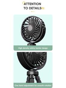 1 Chiếc Octopus Thiết Kế Hoạt Hình Quạt Phun Sương Cầm Tay Di Động, Máy Tiện Cho Bé Quạt Nhỏ Xe Đẩy Bạch Tuộc Di Động Ký Túc Xá Xe Ô Tô Ký Túc Xá Im Lặng Quạt Điện Mini Đa Năng Làm Mát Thoải Mái Cho Du Lịch Trong Nhà & Ngoài Trời, Phòng Khách Lớp Học, Phòng Ngủ Trường Học, Văn Phòng Thể Thao Ngoài Trời, Du Lịch Dã Ngoại, Mùa Hè Cần Thiết, Bãi Biển Kỳ nghỉ cần thiết Trở lại Đồ dùng học tập - Màu xanh lam - Xem 9