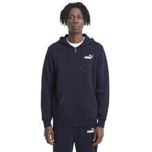 Puma Mens ESS Hoodie (Navy) - Navy Blue - View 3