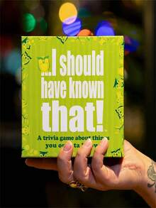 ¡Debería haber sabido eso! Juego de mesa completo en inglés, juego de cartas para fiestas, Debería saber que - Multicolor - Ver 2