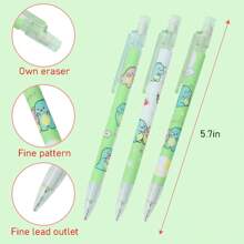(1pc Mechanical Pencil +100pcs Lead Refills) Cute Automatic Pencil With Continuous Lead Highly Attractive For Drawing And Writing