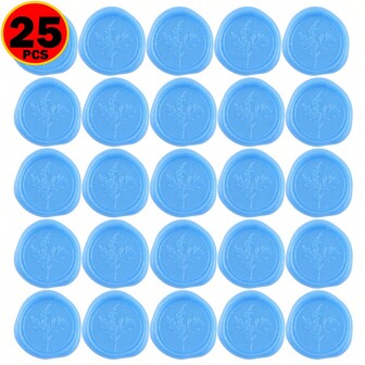 BAOFALI 25 Pcs Premium Envelope Wax Seal Stickers,Dazzling Wedding Stickers Wax Seals For Wedding Invitation Accessories Wedding Invitation Envelope Seal Stickers