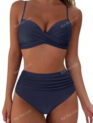 Women's Exclusive Sexy Push-Up 2-Piece Random Floral Pattern Summer Bikini Swimsuit