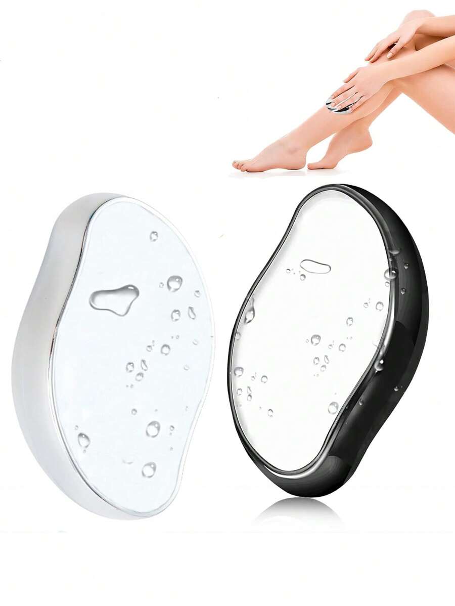 Thiết bị triệt lông Nano, dụng cụ triệt lông bằng thủy tinh pha lê thủ công không đau dành cho phụ nữ, dụng cụ tẩy tế bào chết vật lý và triệt lông tại nhà - Nhiều màu - Xem 1