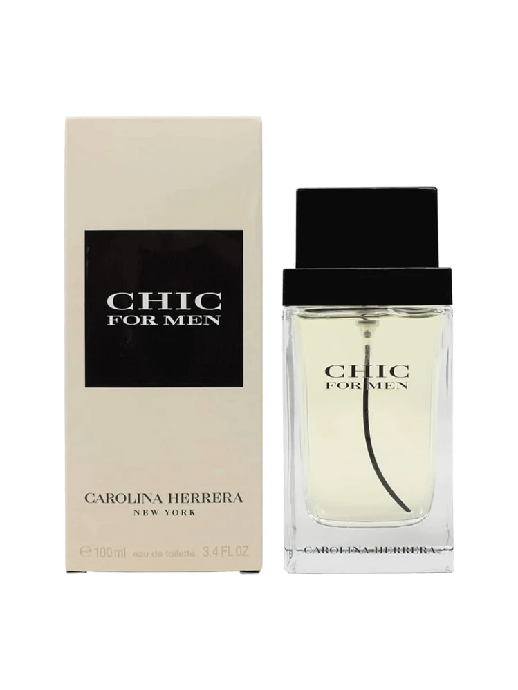 Carolina Herrera 3.4oz/100ml Chic For Men By Eau De Toilette Spray