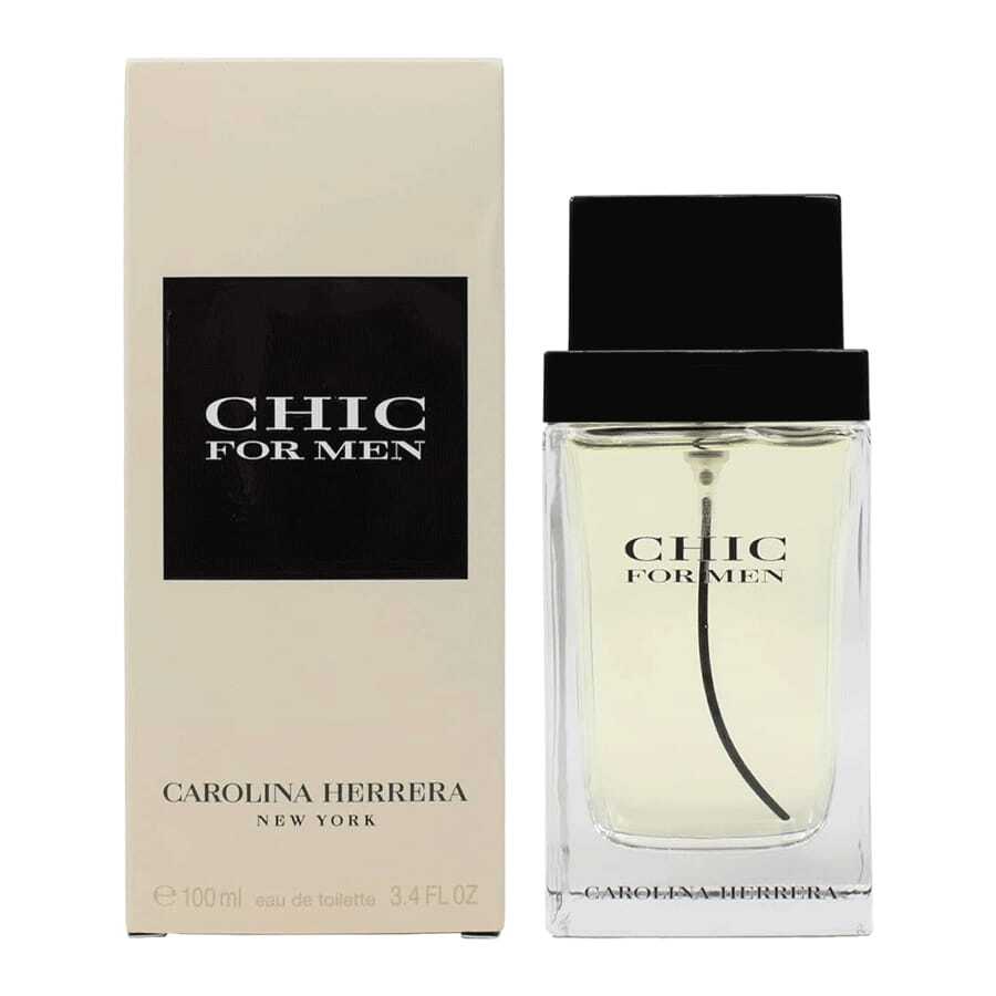 Carolina Herrera 3.4oz/100ml Chic For Men By Eau De Toilette Spray - 黑色 - 查看 1